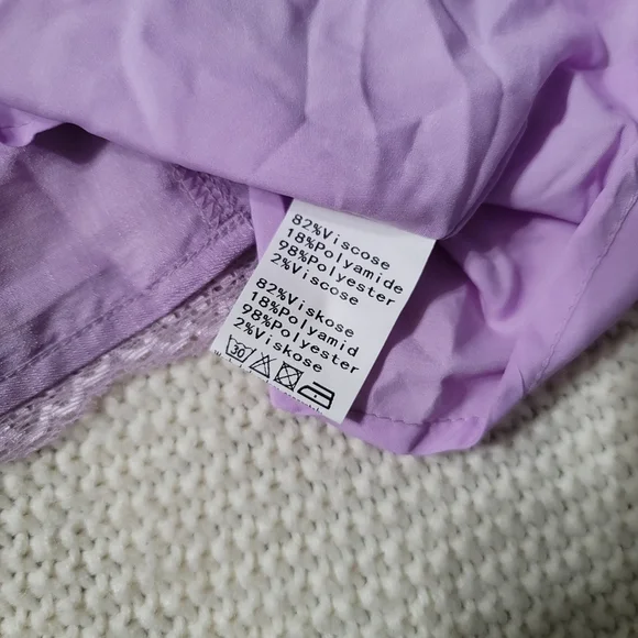 Scarlet Darkness Light Purple Off-Shoulder Victoran Style Dress Size 7Y‎ - Picture 11 of 11